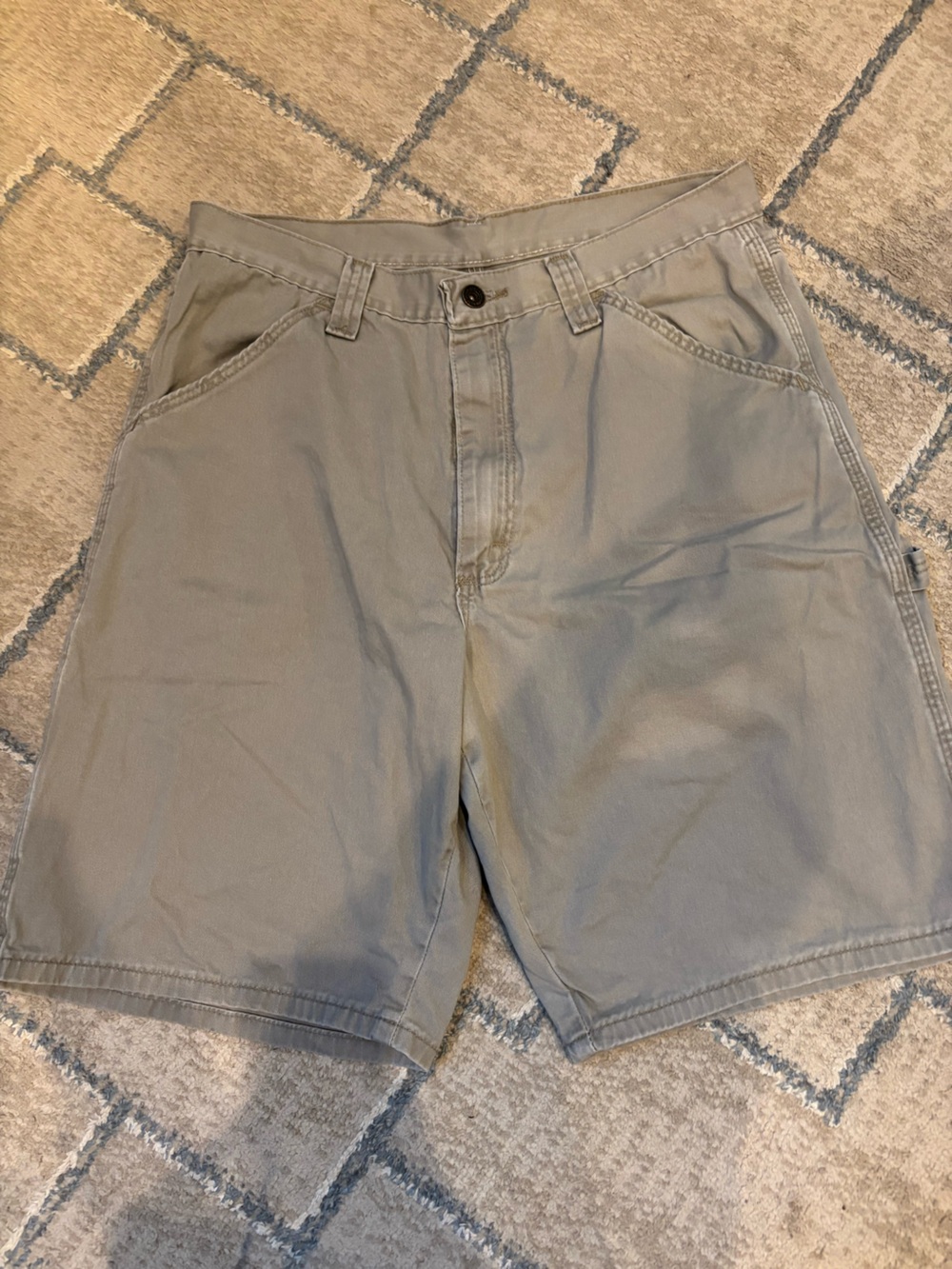 Wrangler Light Beige Casual Shorts